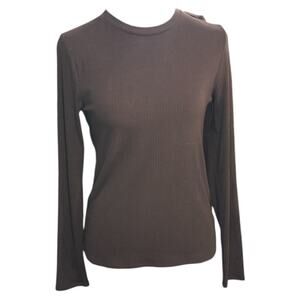 Splendid Brown Long Sleeve Top – Size S, EUC